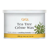 Crema Depiladora Gigi® Tea Tree Formula Calmante 396g