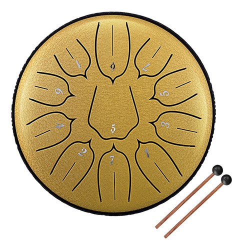 Steel Tongue Drum Pan Baquetas Musicales Y Percusión