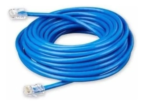 Cabo De Rede 10 Metros Lan Internet Net Azul