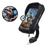 Suporte Para Celular Moto Viseira Anti-queda Impermeável