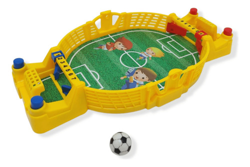 Mini Jogo Futebol Mesa Brinquedo Portátil Pebolim Golzinho 