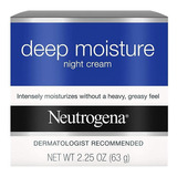 Crema Hidratante Facial Nocturna Neutrogena Deep Moisture Vitam D3