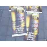 Cartel Publicitario Cerveza Brahma Decoracion Retro Bar Pub