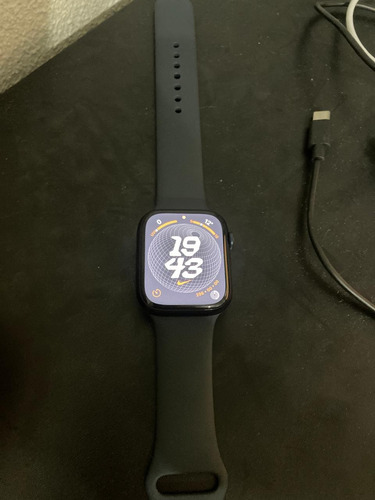 Apple Watch Series 9 Gps Caixa Meia-noite De Alumínio45 Mm