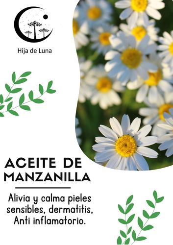 Aceite De Manzanilla Puro Y Natural 50ml