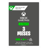 Xbox Game Pass Ultimate Microsoft Digital 3 Meses