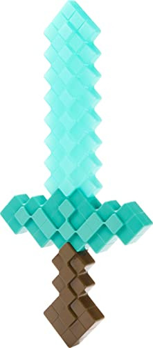 Espada De Diamante Encantada De Minecraft De Brinquedo Com L