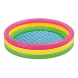 Pileta Inflable Redonda Intex 57412 De 114cm X 25cm 131l 