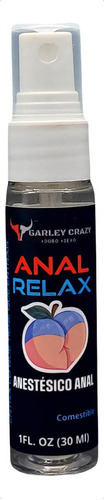 Garley Crazy Anal Relax Lubricante Desensibilizador 1fl.oz/30ml Relajante Anal