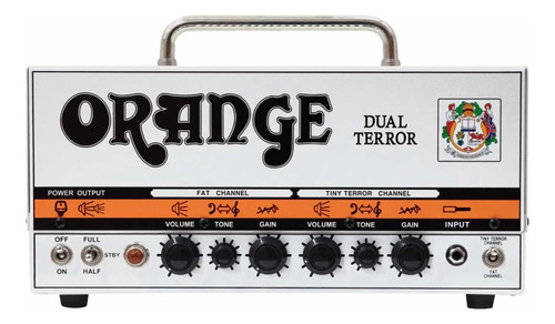 Cabeçote Valvulado Orange Dual Terror Head 30w Para Guitarra