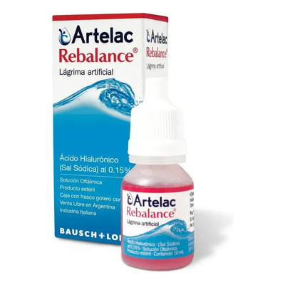 Lagrimas Artificiales Artelac Rebalance Lentes De Contacto | Envío gratis