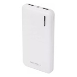 Cargador Portatil Power Bank Netmak Nm-pb4 10000mah 5v 2.1a Color Blanco