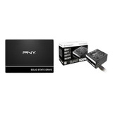 Ssd Pny Cs900 500gb + Psu Thermaltake Smart 500w