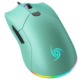 Mouse Gamer De Juego Vsg  Aurora Azul Polar