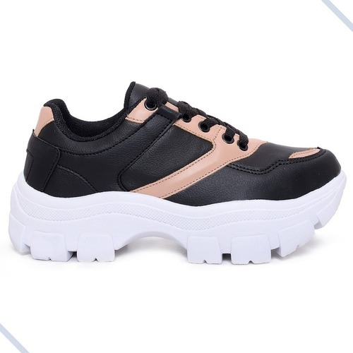 Tênis  Sneakers Blogueira Chuncky Plataforma Casual Feminino