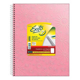 Cuaderno Exito E7 Espiralado 60 Hojas Rayado Rosa