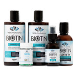 Kit Cresce E Fortalece Cabelo Biotina Wellis Profissional