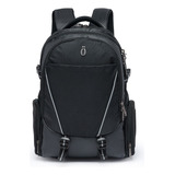 Mochila Motoboy Impermeável Bolsa Executiva Reforçada Cor Preto Desenho Do Tecido Liso