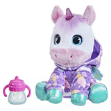 Peluche Unicornio Furreal Sweet Jammiecorn Con Luz