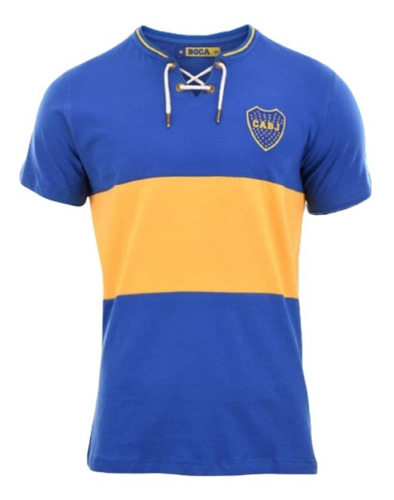 Camiseta Boca Juniors Vintage Retro Cordones!!