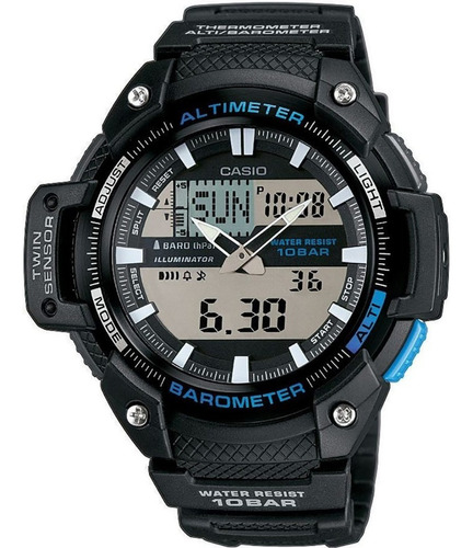 Reloj Casio Sgw450 Altimetro Barometro Termometro 5 Alarmas