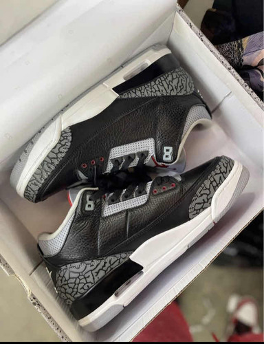 Nike Air Jordan Retro 3 Black Cement