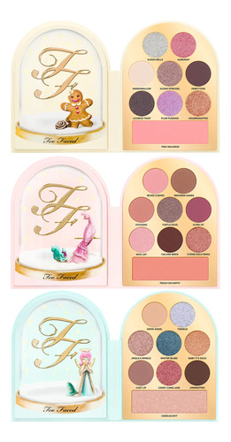 Sombras De Ojos Kit - Too Faced - Let It Snow Globes