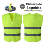 Chalecos De Seguridad Reflejante Alta Visibilidad 360° 5 Pcs