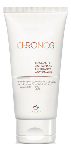 Esfoliante Facial Antissinais Natura Chronos 50g