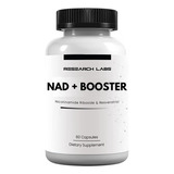 Nad+ Booster Nicotinamida + Resveratrol 60 Capsulas Eg N23