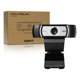 Webcam Full Hd 1080p C930e Com Microfone Usb-a Pretologitech