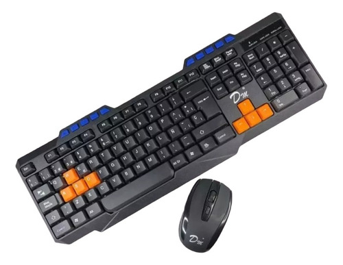 Kit Teclado + Mouse Inalambrico  Incluye Letra Ñ