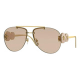 Versace Ve2250 1486/93 New Aviador Gold Brown