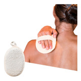 Manopla Lino Exfoliante Corporal Esponja Baño Cuerpo Masajes