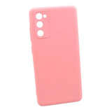 Funda Para Samsung S20fe Con Protector De Camaras Y Felpa