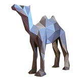 Estatua Decorativa Abstracta Camello De Impreria Home