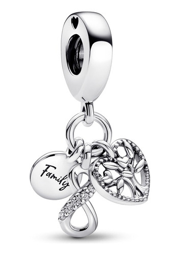 Charm Pandora Original Familia Triple Infinito Sale 50% Off