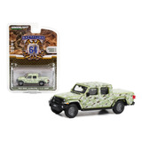 2022 Jeep Gladiator Us Army Battalion 64 Greenlight 1/64