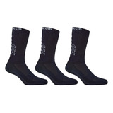 Medias Antideslizantes 3/4 Deportivas Socks - Calcio Pack X3