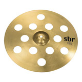 Platillo Sabian Sbr1600 Crash O-zone 16 Pulgadas Latón