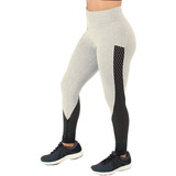 Malla Mujer Leggins Transparente Deportivo Gym Firness