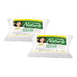 Combo 2 Almohadas Naturis Fiberball 70x45