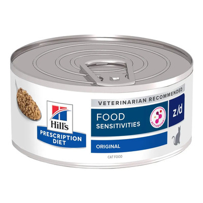 Alimento Hill's Prescription Diet Food Sensitivities z\u002Fd para gato adulto sabor mix de 156 g | Envío gratis