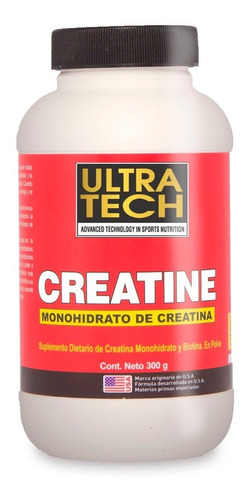Suplemento En Polvo Ultratech Nutrition  Classic Creatine Creatina Monohidratada En Pote De 300g