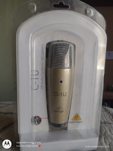 Microfono Behringer C1u (usb) 