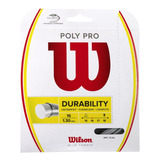 Cuerdas Tenis Wilson Poly Pro 16 Set- 1.30 Mm