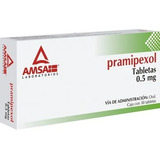 Prampipexol 30 Tabletas 0.5mg
