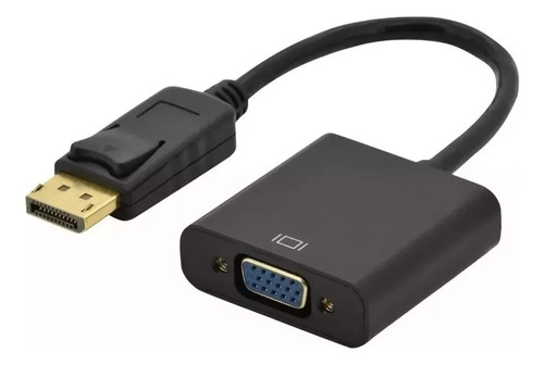 Conversor De Displayport Macho A Vga Hembra Full Hd 1080p