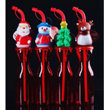  4 Vasos Navideño Posada Fiesta Navidad Dulceros Bolo Piñata