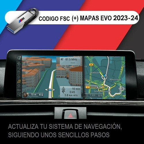 Actualizacion De Mapas, Sistema De Navegacion Evo Bmw & Mini